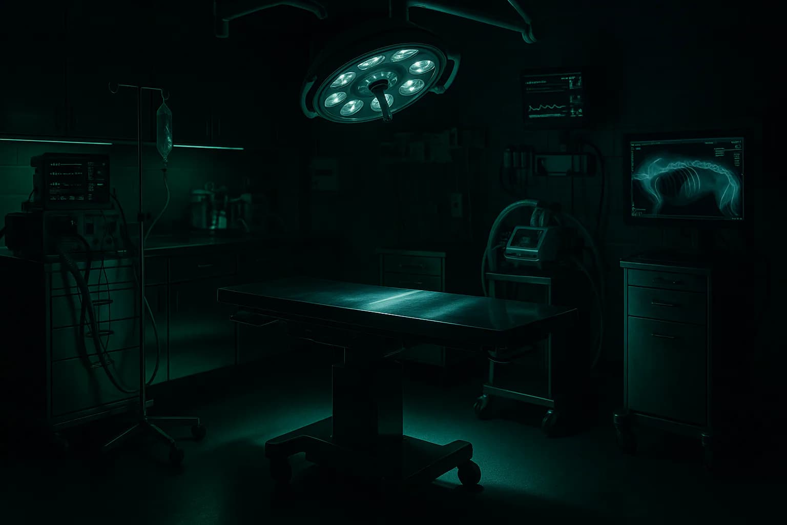 Veterinary surgical suite